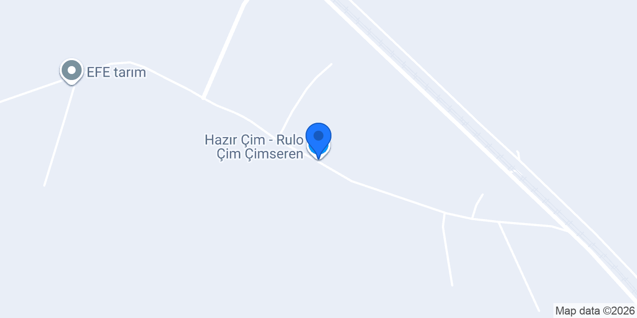Hazır Çim - Rulo Çim Çimseren konumu