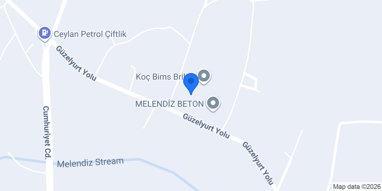 Koç Bims Tesis konumu