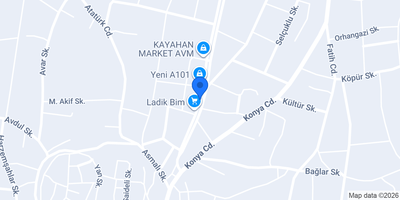 Bakkal cemal konumu