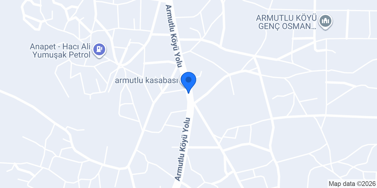 Armutlu Aile Sağlığı Merkezi konumu