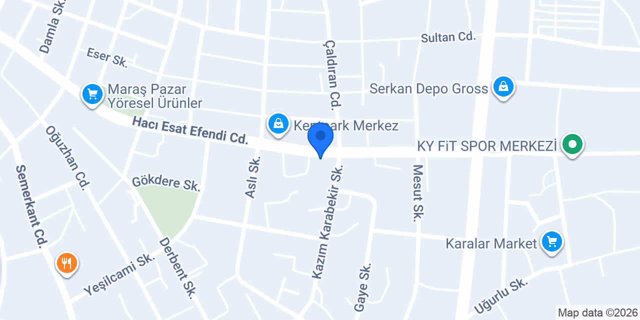 Pasin Rent A Car konumu