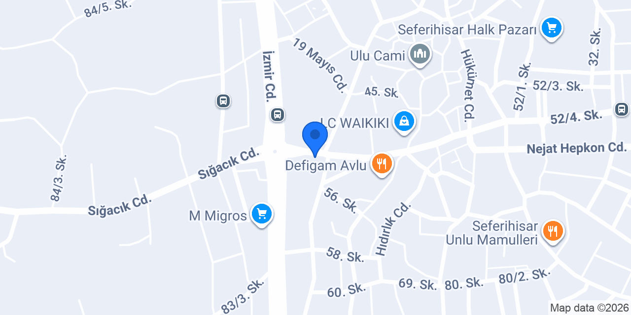 Kevser Mobilya konumu