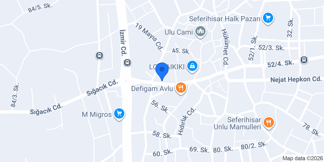 ARÇELİK SEFERİHİSAR DOĞUŞ TİCARET konumu