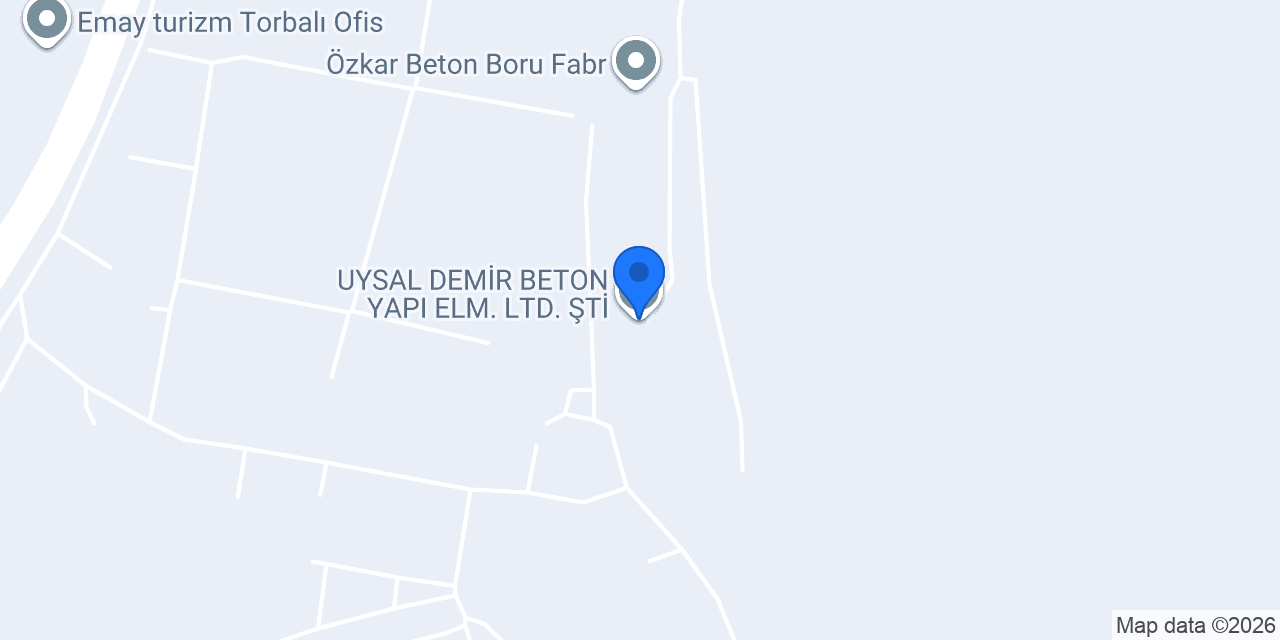 UYSAL DEMİR BETON YAPI ELM. LTD. ŞTİ. konumu
