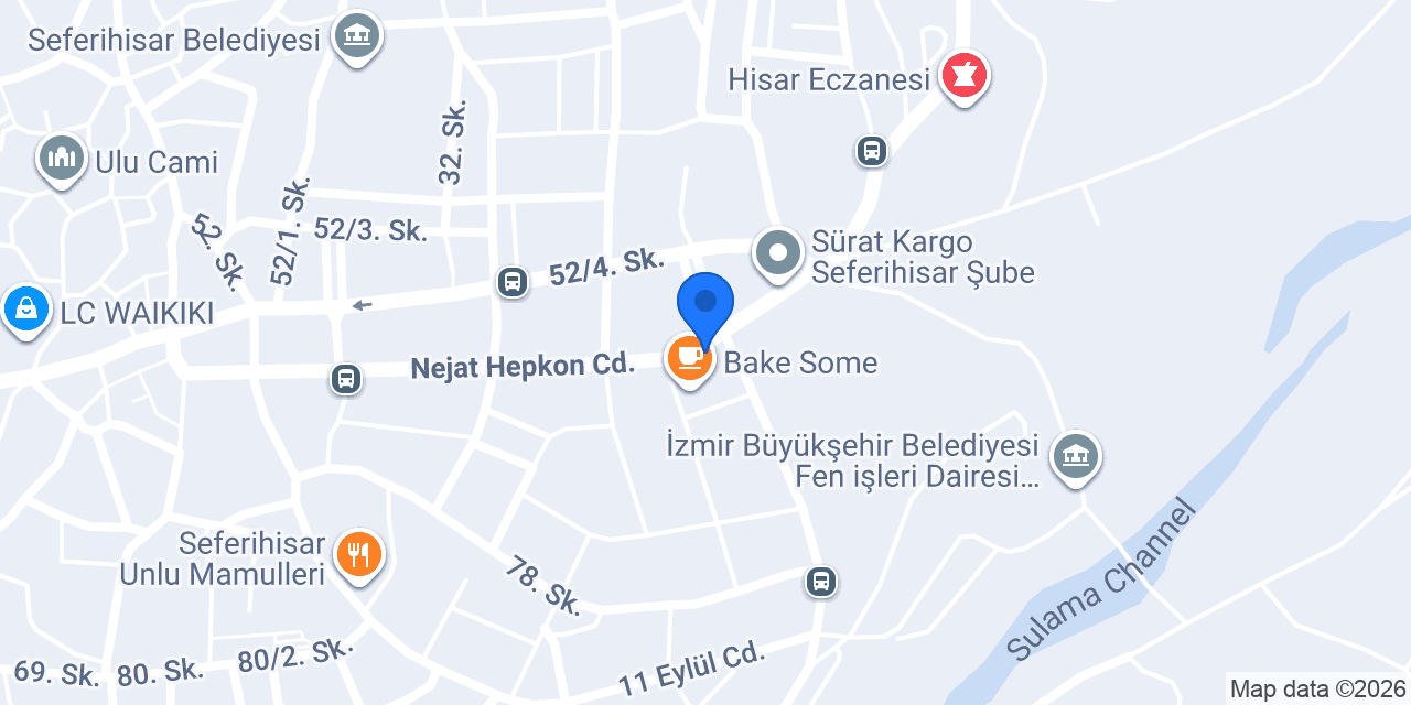 Milklaç - Seferihisar konumu