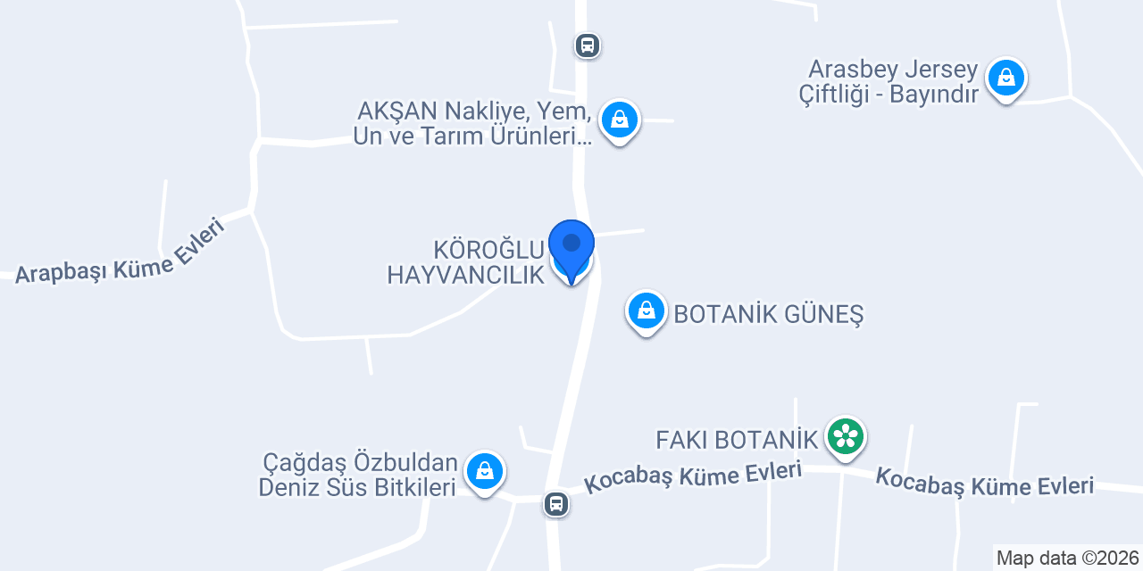 KÖROĞLU HAYVANCILIK konumu