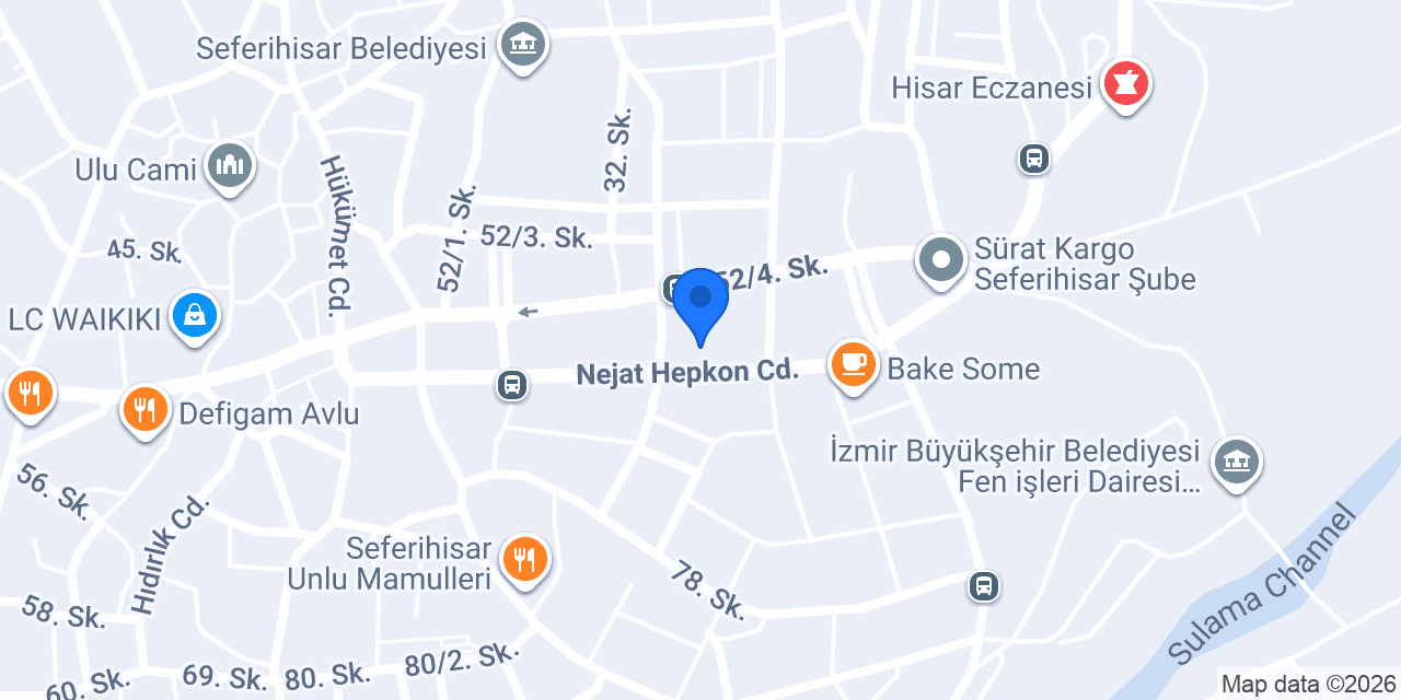Yücetaş Petrol Sanayi konumu