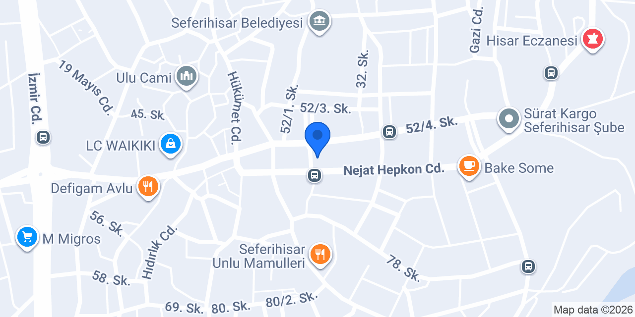 Seferihisar Medikal konumu