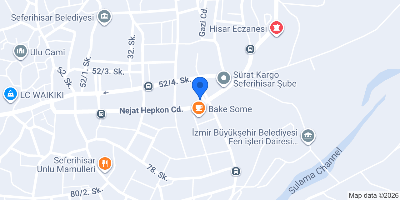 Aras Kargo Seferihisar Şubesi konumu