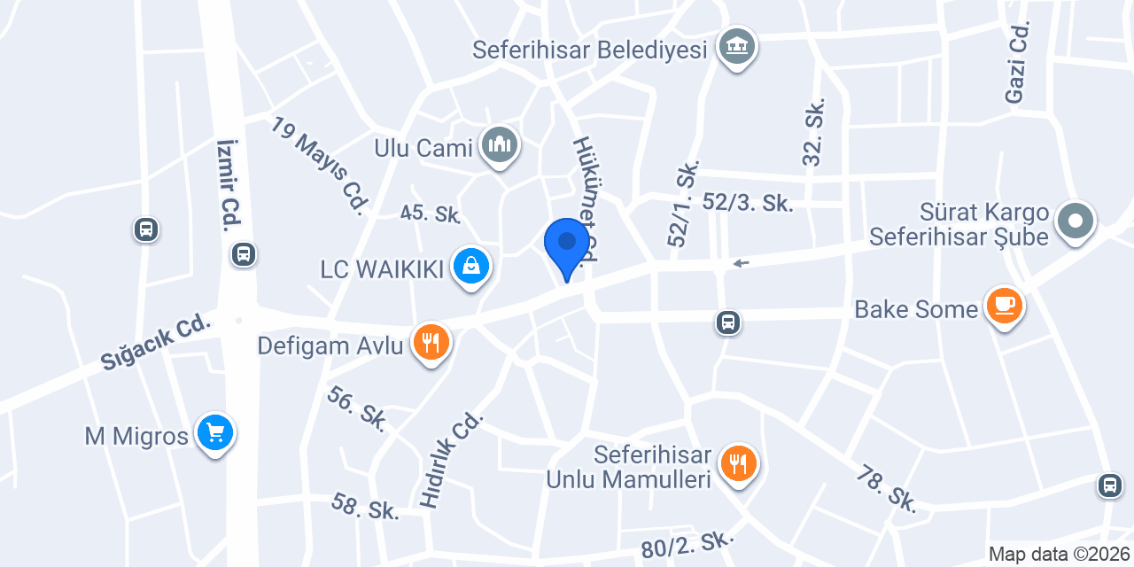 Döner 35 Seferihisar konumu
