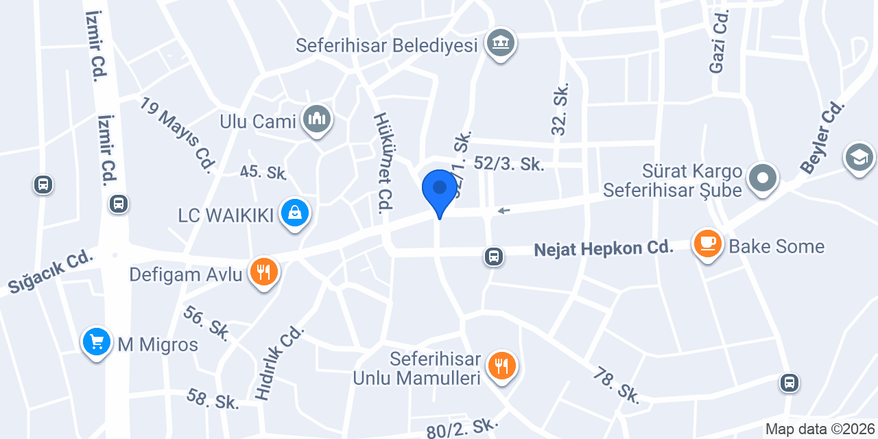 Diyetisyen Ceyda Bedrişan konumu