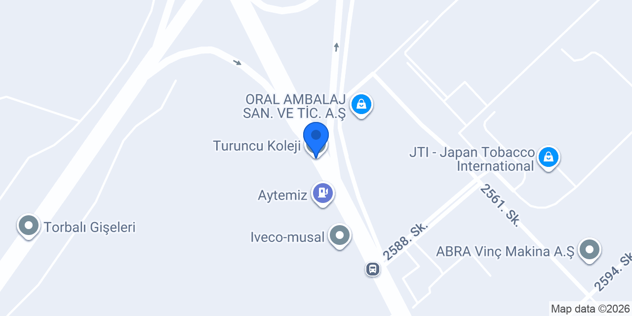 Turuncu Koleji konumu