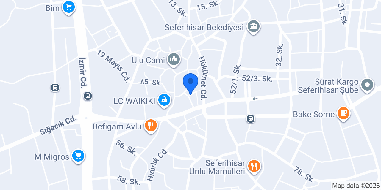 Köfteci Cem Baba konumu