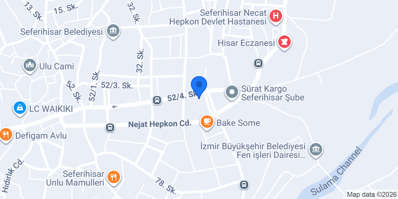 Çetin Mobilya konumu