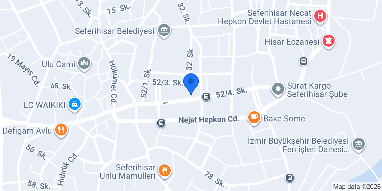 puffy yatak seferihisar konumu