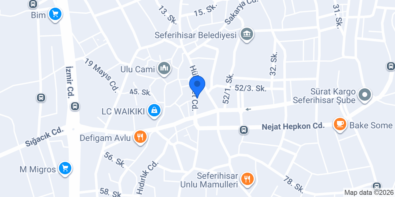 Asya Terzi Evi konumu