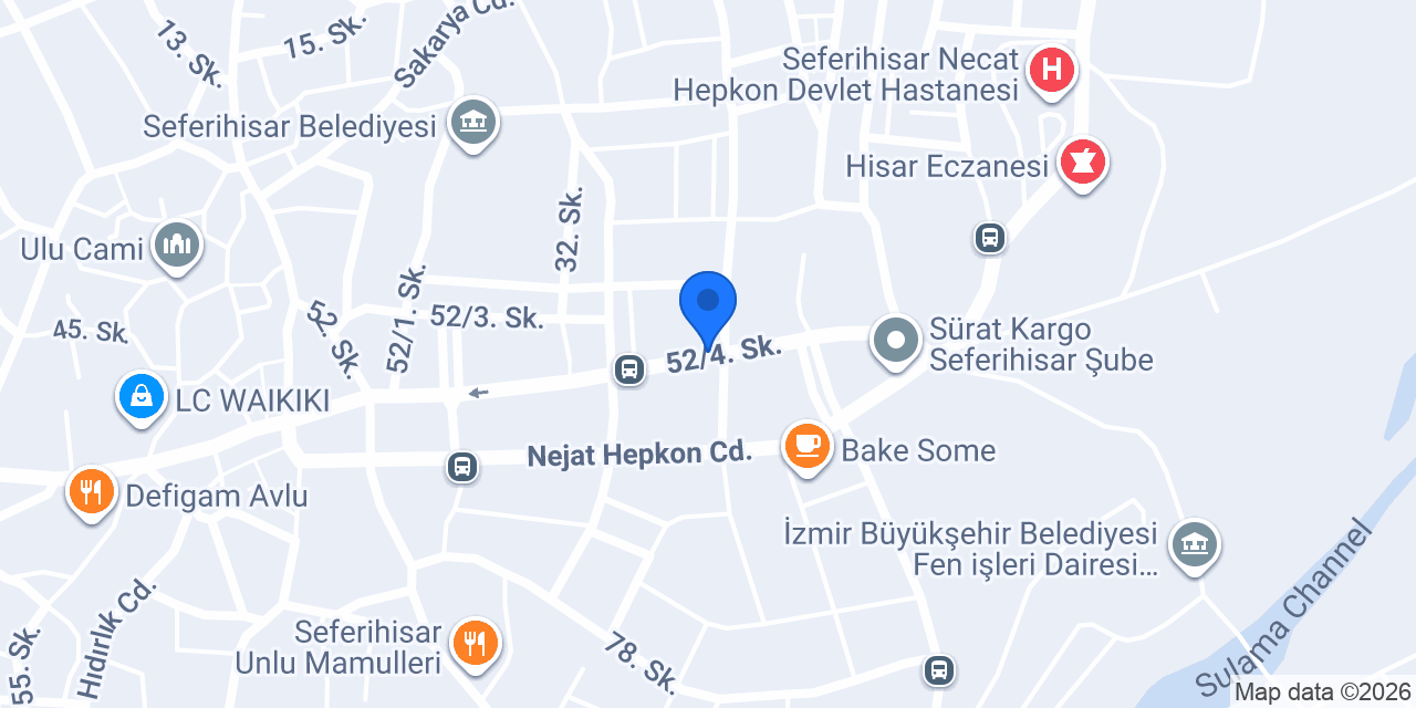 İŞLER KİTABEVİ SEFERİHİSAR ŞUBE konumu