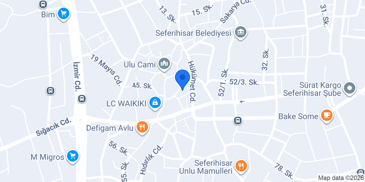 Sezai Ustanın Yeri konumu