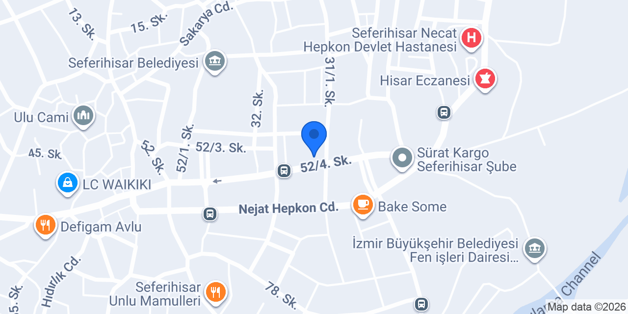 Seferihisar Doğa Medikal konumu