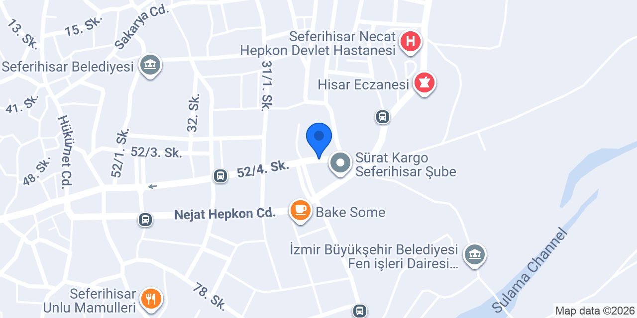 ALGIN HUKUK BÜROSU - AVUKAT SERAP ALGIN konumu