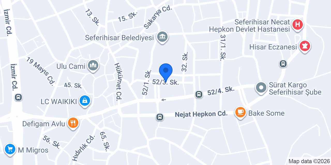 YÜCE PROJE konumu