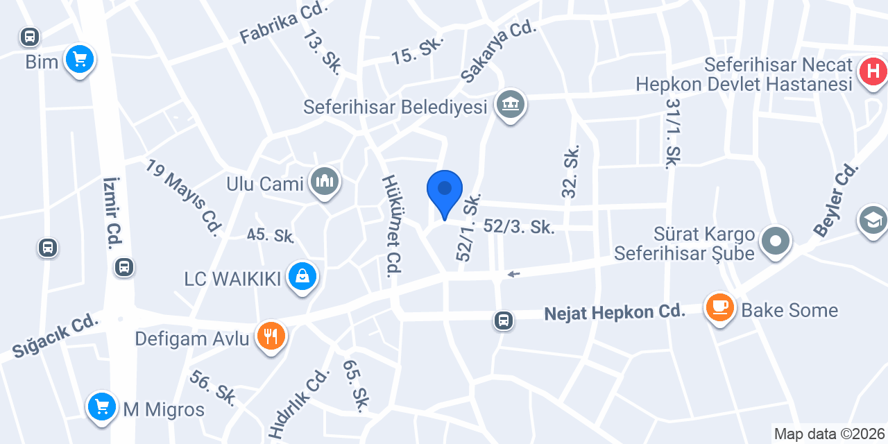 EZEL TEKEL MARKET konumu