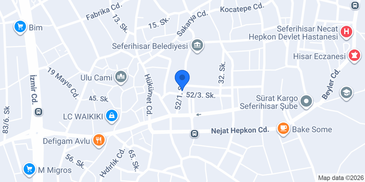 DENİZ MARKET 1 konumu