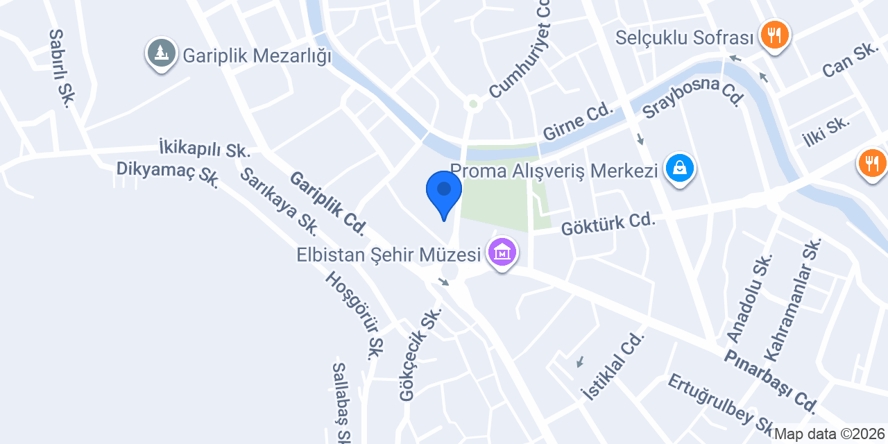 82 ELBİSTAN CATERİNG konumu