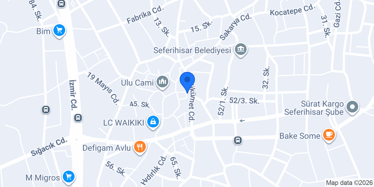 Seferihisar Yangın konumu