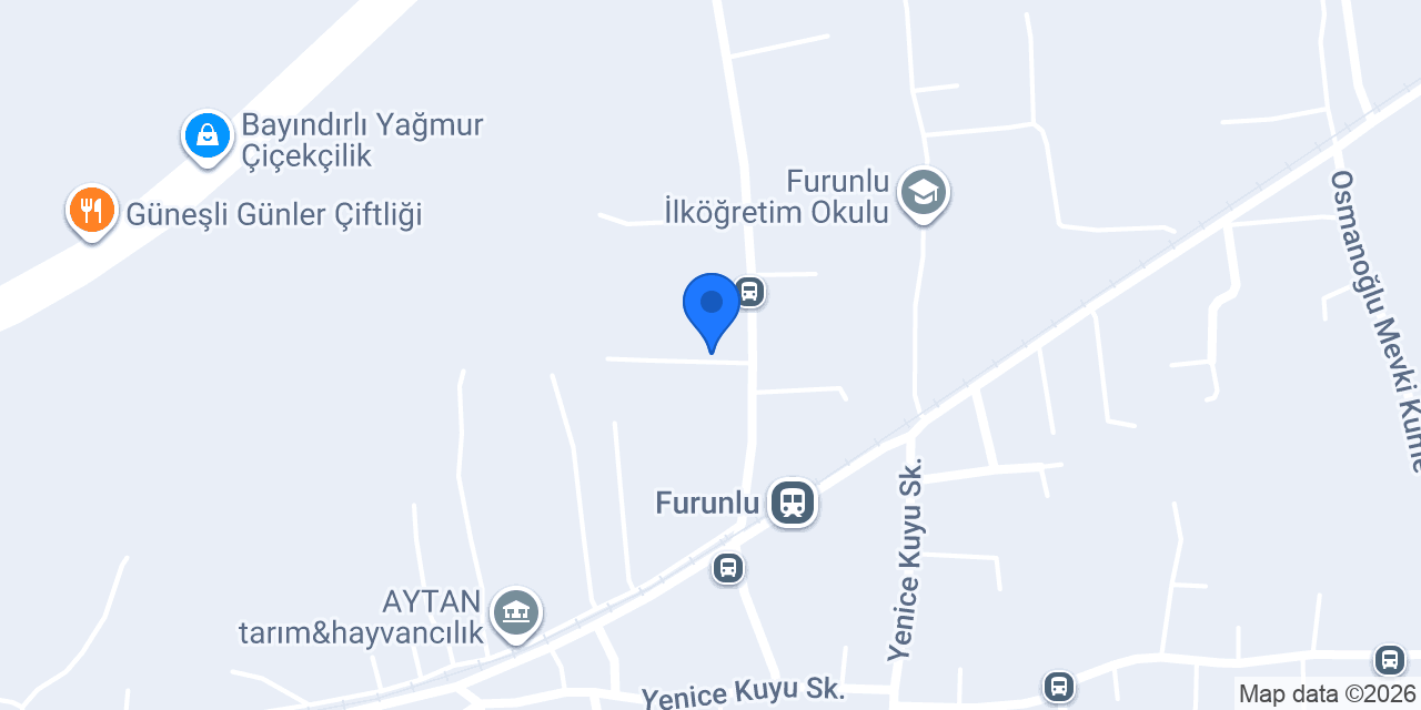 YAĞMUR BOTANİK konumu