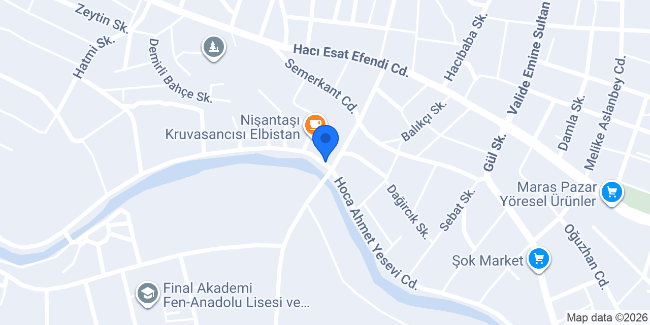 Şükrü Usta Elbistan konumu