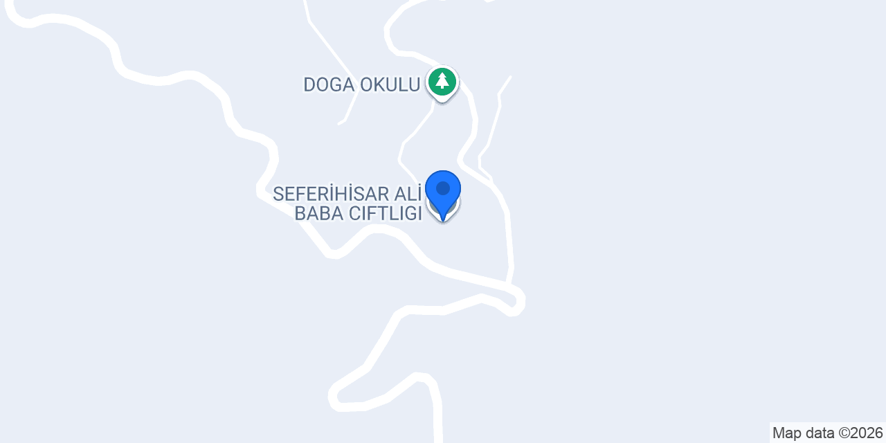 SEFERİHİSAR ALİ BABA CIFTLIGI konumu