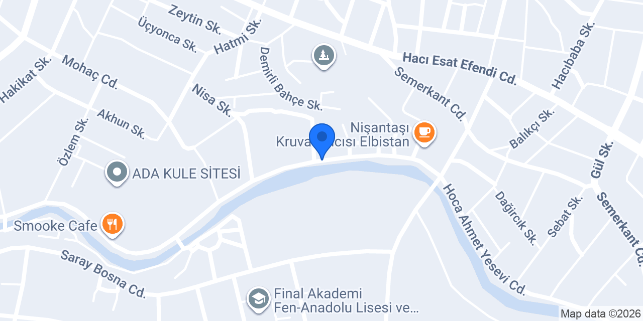 Hacıoğulları Premium ŞUBE konumu