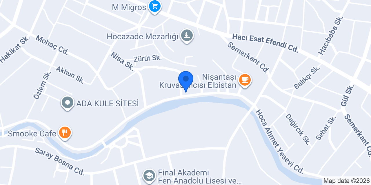 Gaziantep'i Baklavaci Haciogullari konumu