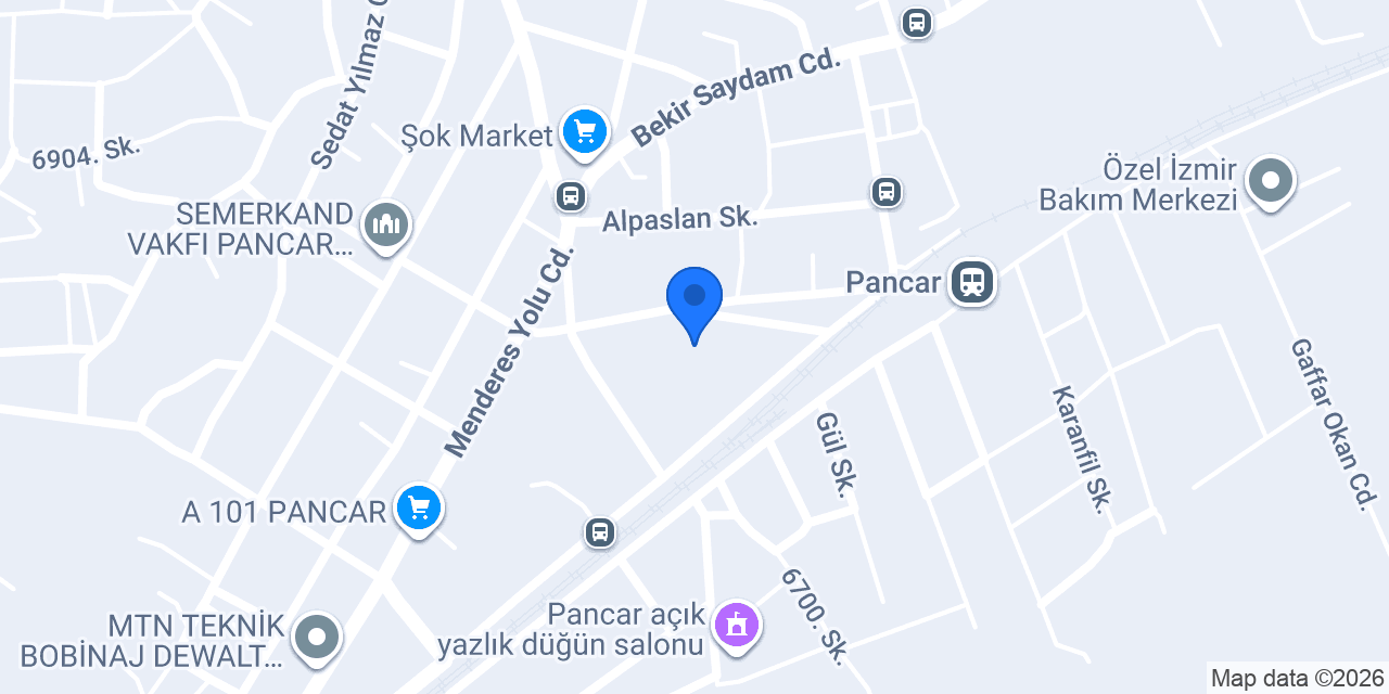 PANCAR OPTİK konumu