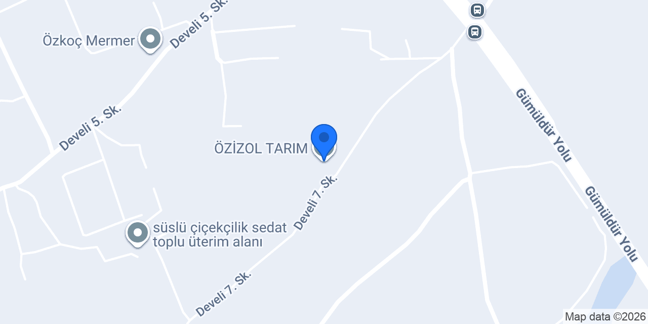 ÖZİZOL TARIM konumu