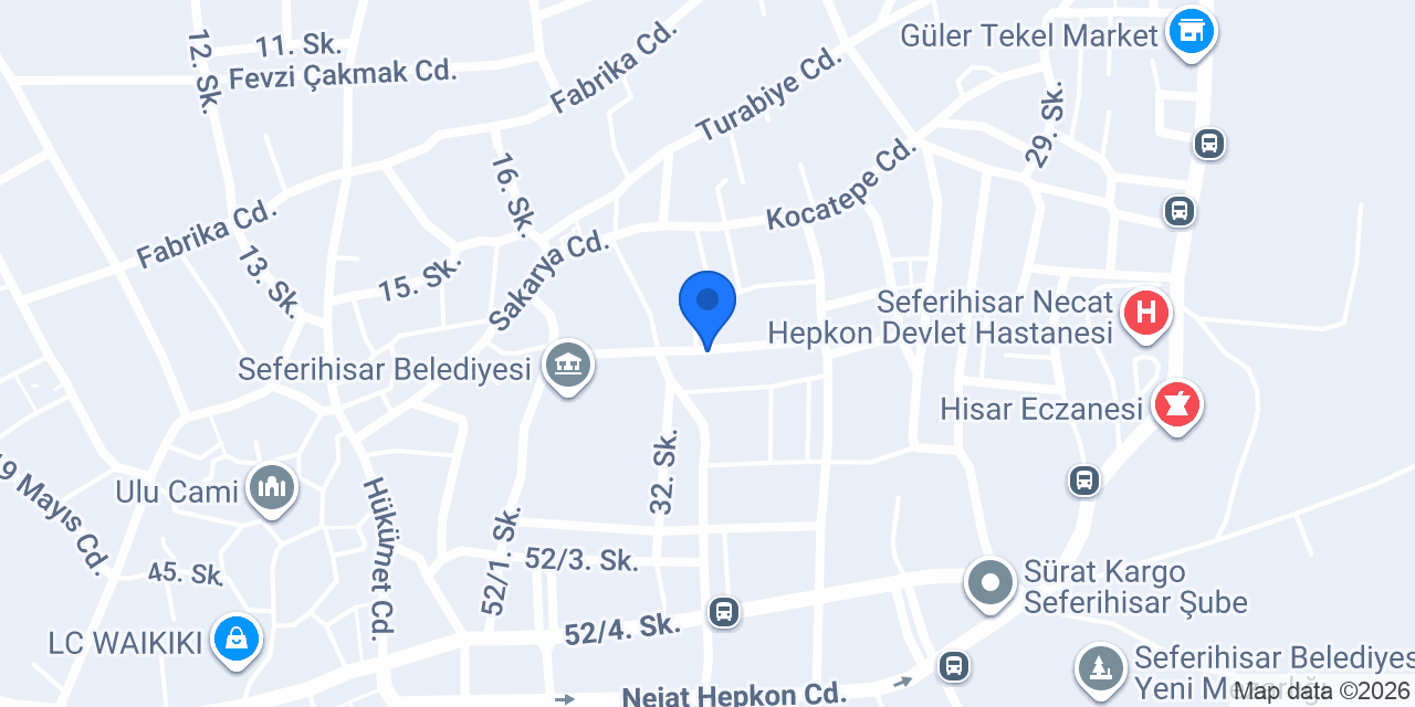 Mekanımız Mutfak konumu
