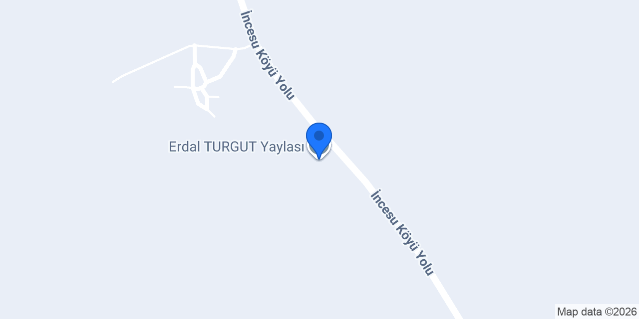 Erdal TURGUT Yaylası konumu
