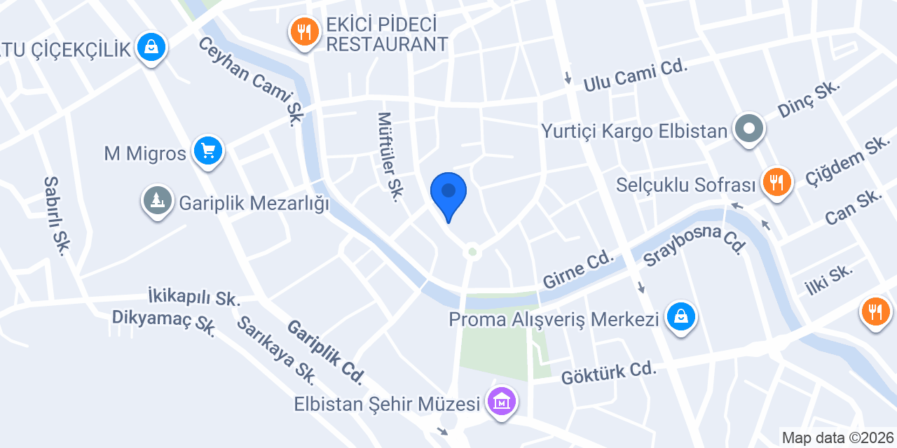 Gizem Çiçekcilik konumu
