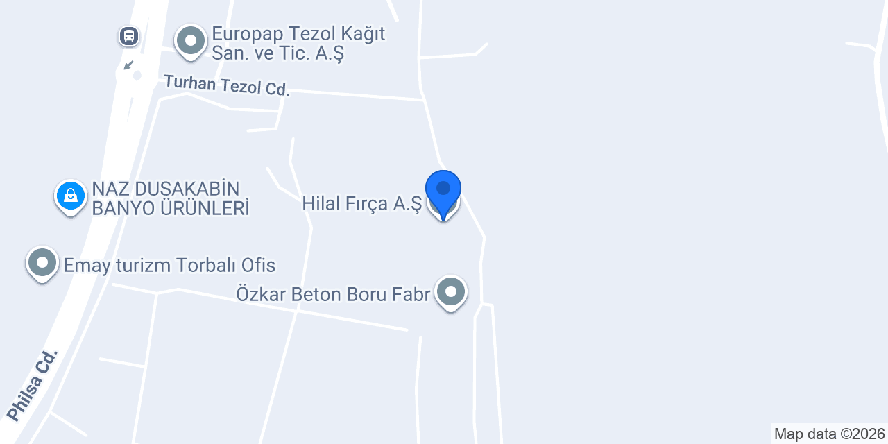 Hilal Fırça A.Ş. konumu