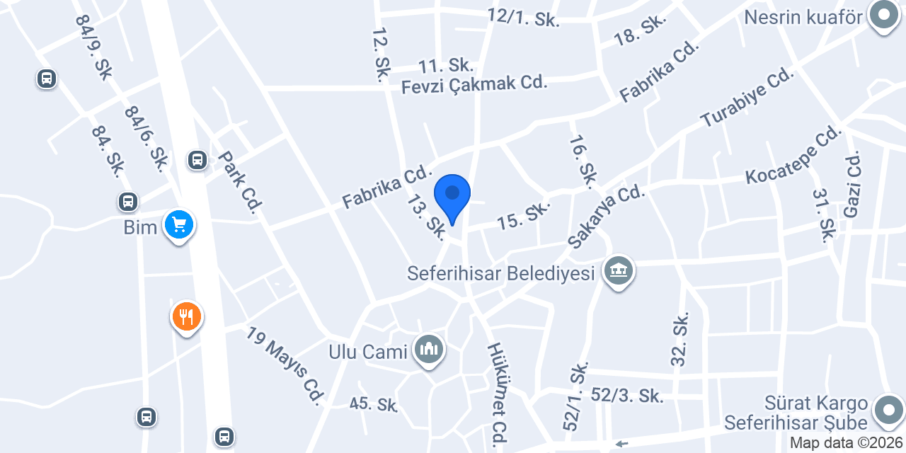 Seferihisar Temizlik Şirketi konumu