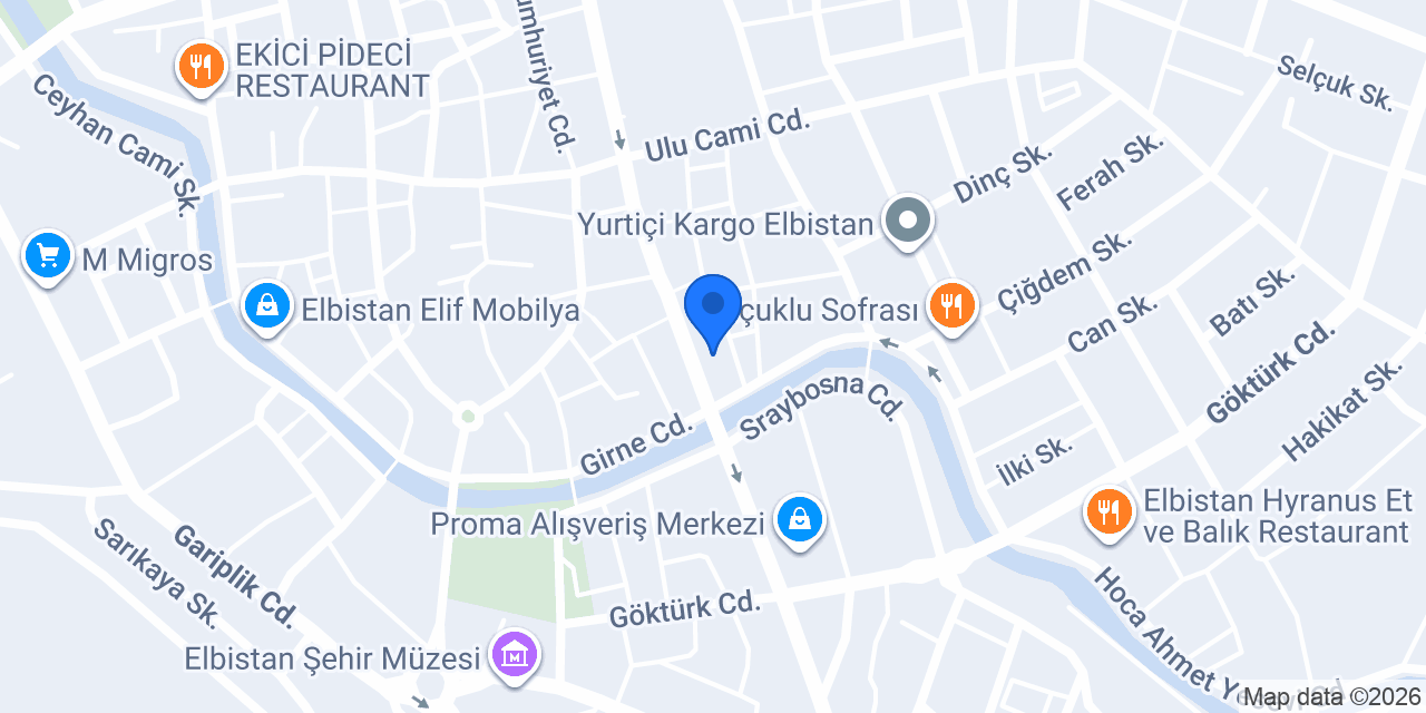 Komagene Etsiz Çiğ Köfte konumu