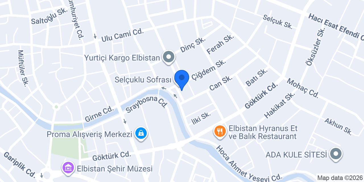 Sibel & Serap Kuaför ve Abiye konumu
