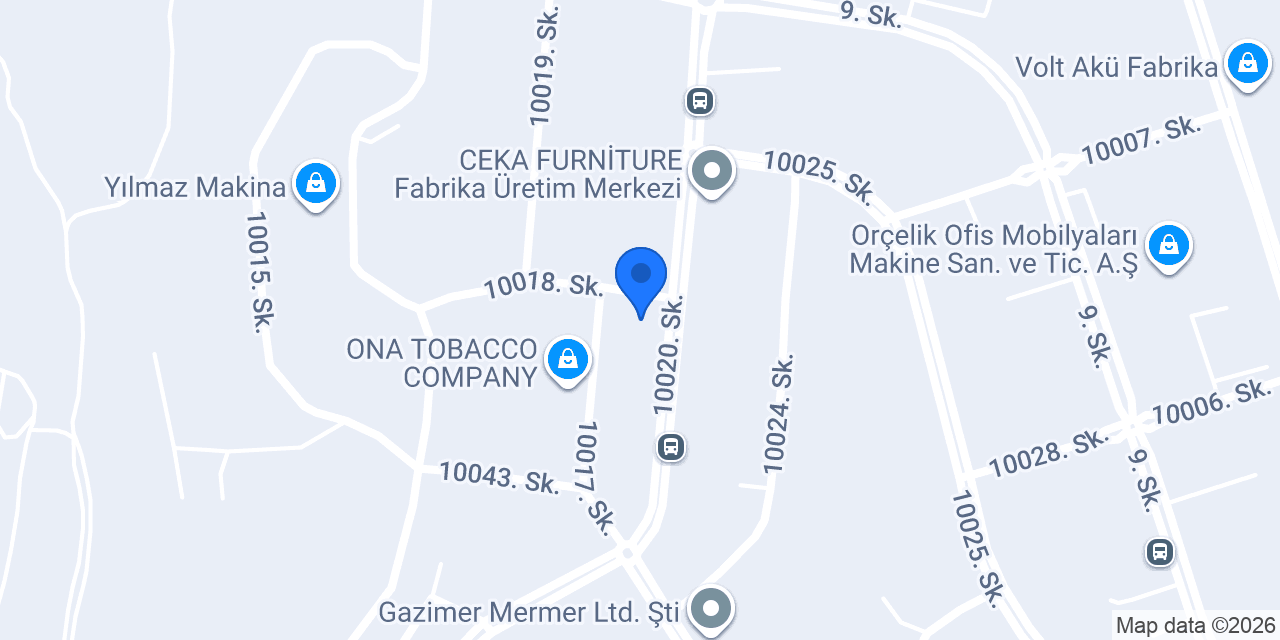DEKORAS YAPI AŞ konumu
