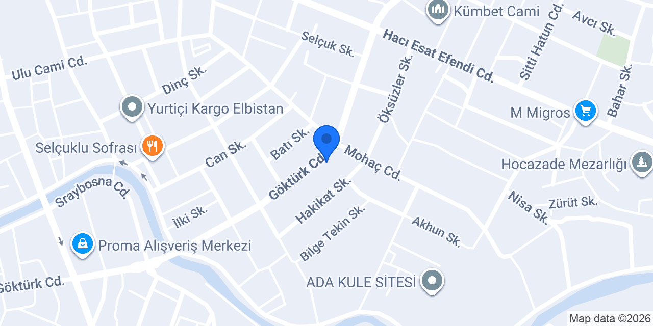 İyi Market konumu