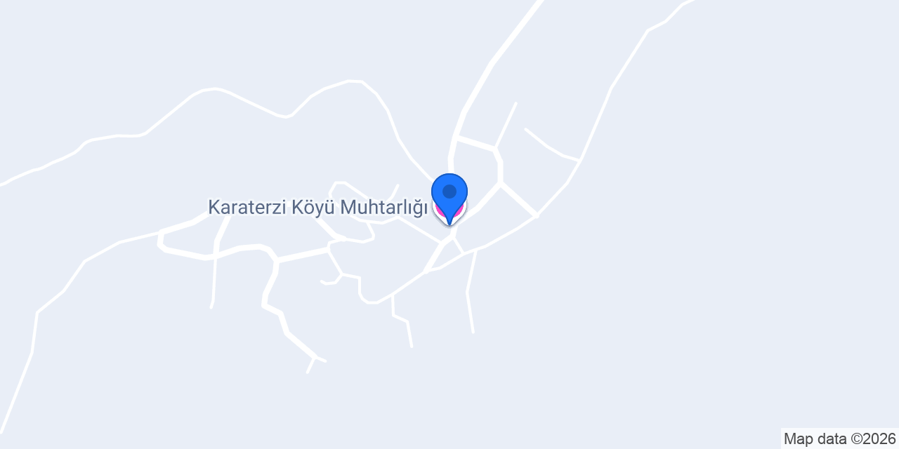 Karaterzi Köyü Muhtarlığı konumu