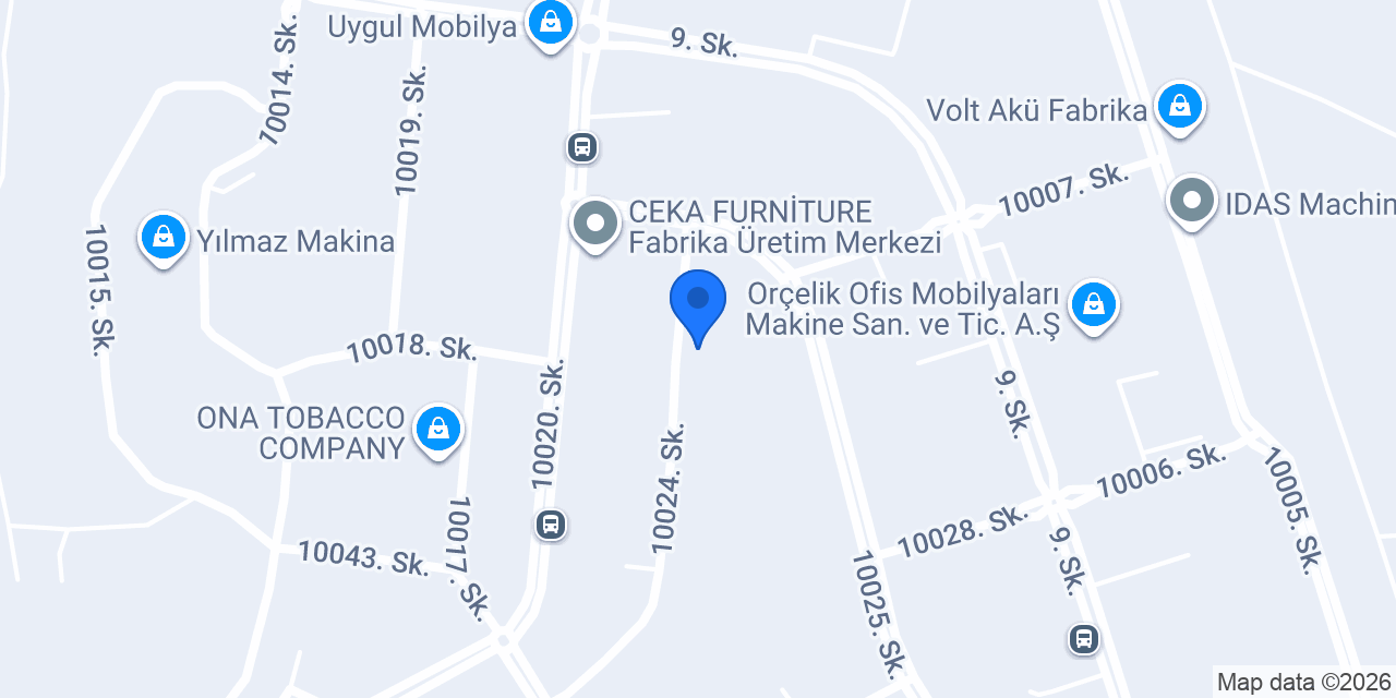 D Makina A.Ş. konumu