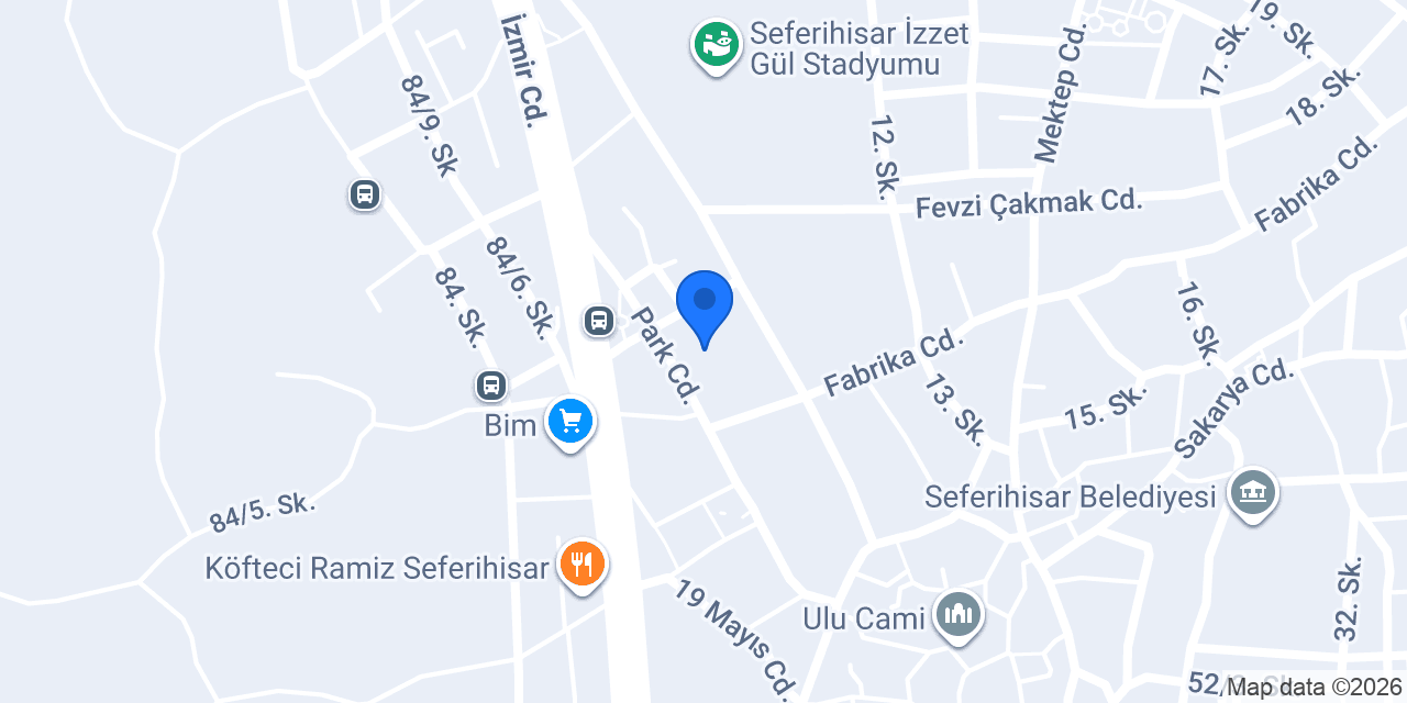 Müşerref Hepkon İlkokulu konumu