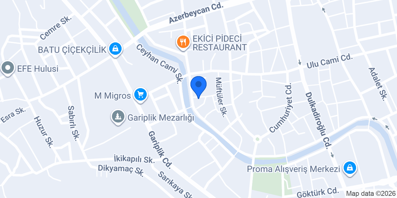 Dostlar Halı Yıkama konumu