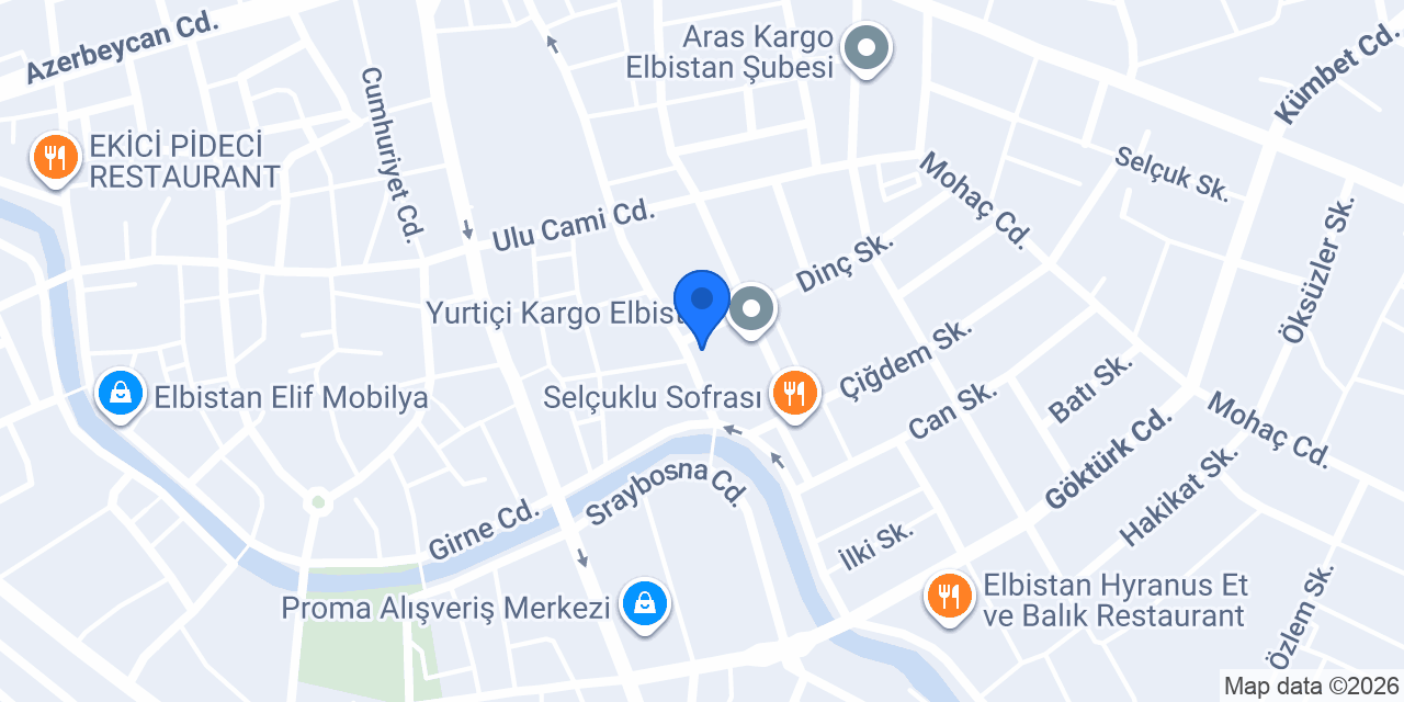 Özay Perde konumu